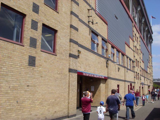 Rear of the Bobby Moore Stand